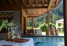 High-altitude wellness area in Trentino