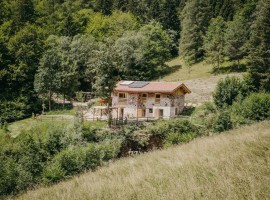 An eco-chalet in Trentino
