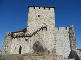 Itinerary in the small town of Vršac, Serbia