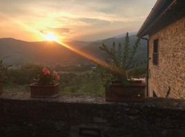 Sunset at La Fontaccia