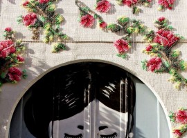 Urban cross stitch by Raquel Rodrigo
