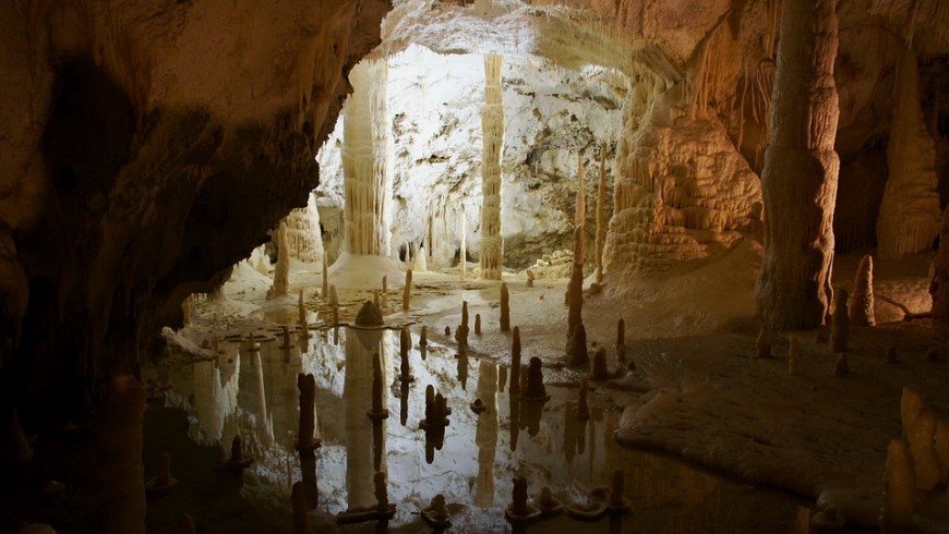 Frasassi Caves, Marche.
