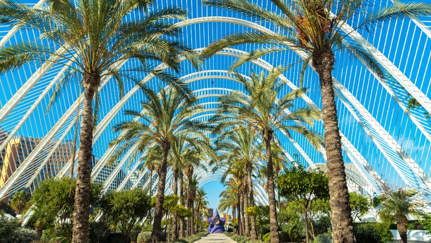 City of Arts and Sciences, València, Spain.
