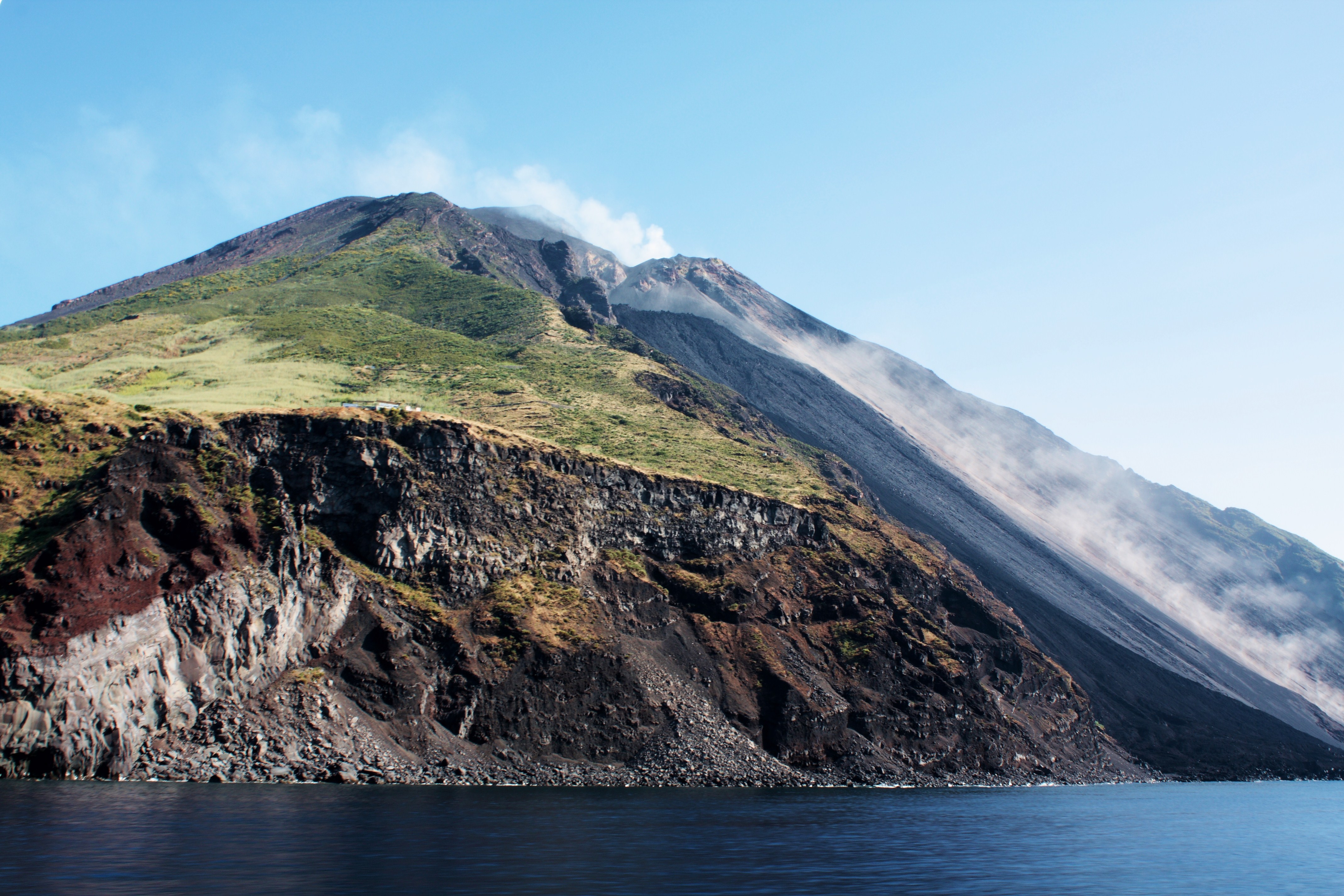 Stromboli, on the Aeolian Island of the same name