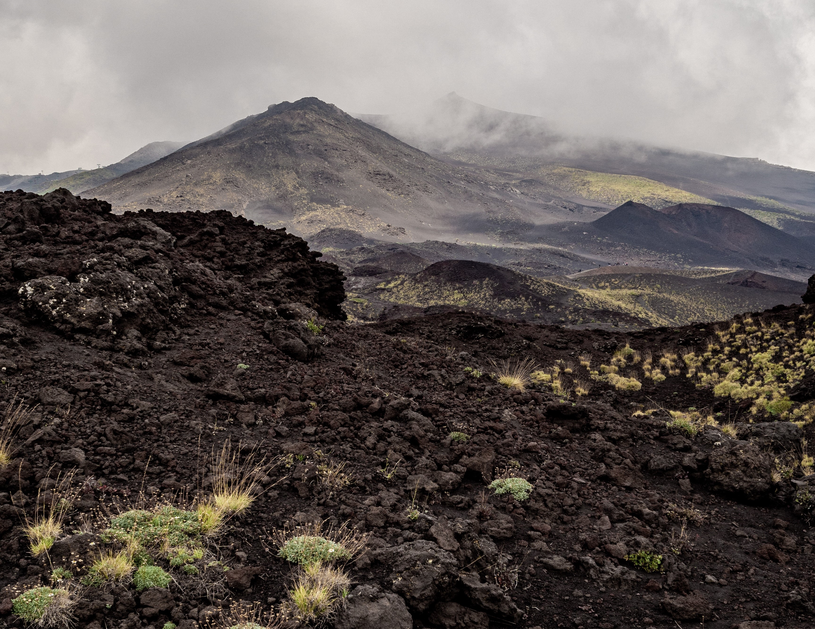 Mount Etna, a volcano in the province of Catania, Italy
