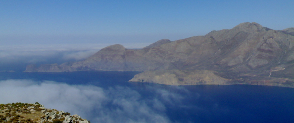 view over Tilos