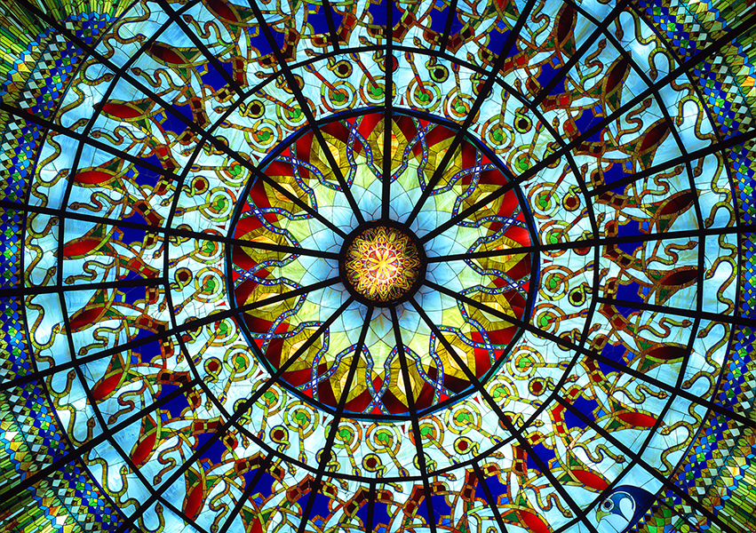 Hall of mirrors, dome in Damanhur