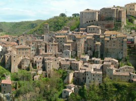 Sorano old village, Tuscany