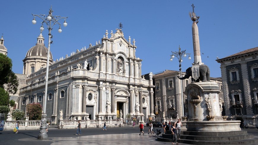 Piazza Duomo, Catania.