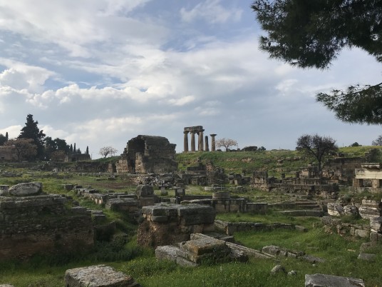 Corinth, ancient ruins