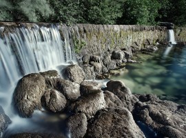River Rumin natural water spring