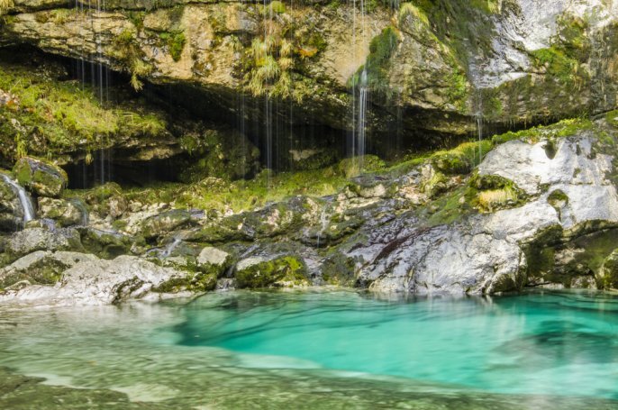 Waterfalls in Slovenia - waterfall Virje