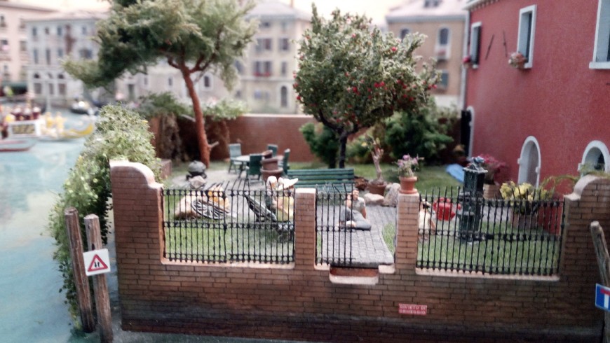 Venice, a green garden among the canals