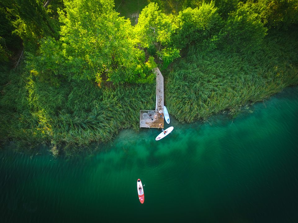 hidden gems Dalmatia - SUP Bacina lakes