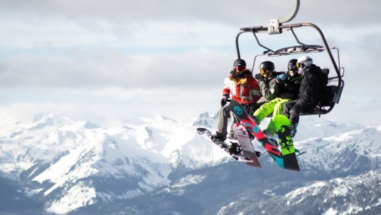mountain ski fun