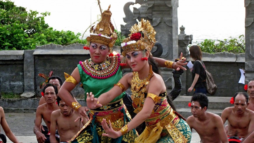 Traditional Balinese dance. 