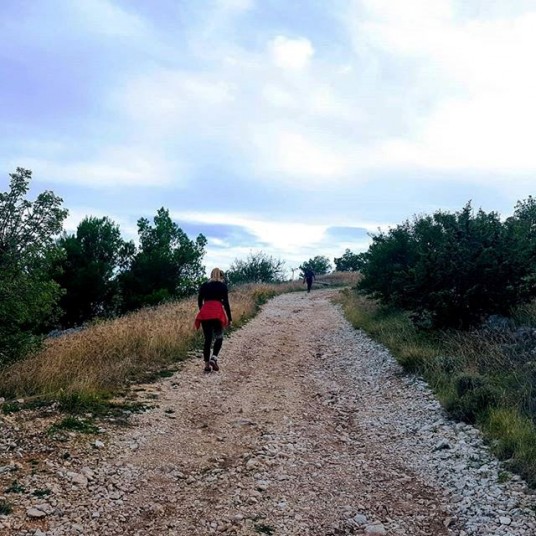 Vineyard eco villa Dalmatia - hiking trails with best views