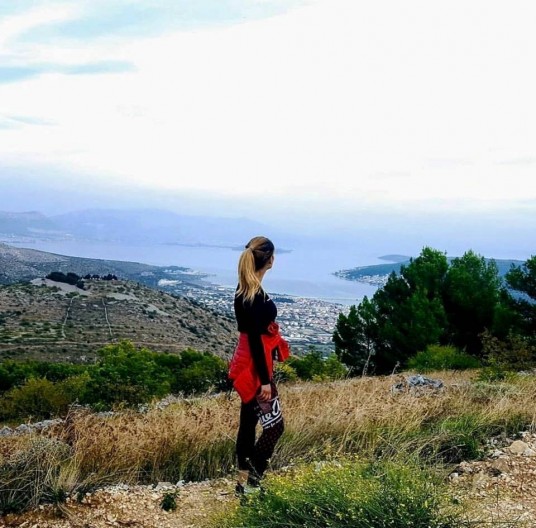 Vineyard eco villa Dalmatia - hiking trails with best views