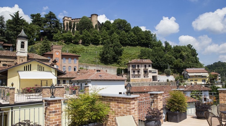 Your apartment in the Langhe with a castle view