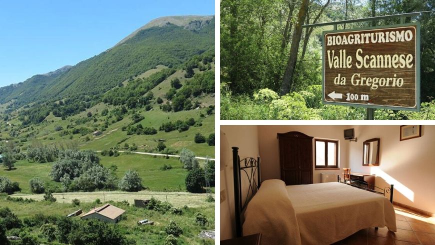 Valle Scannese da Gregorio, biofarm house in the national park of abruzzo lazio and molise
