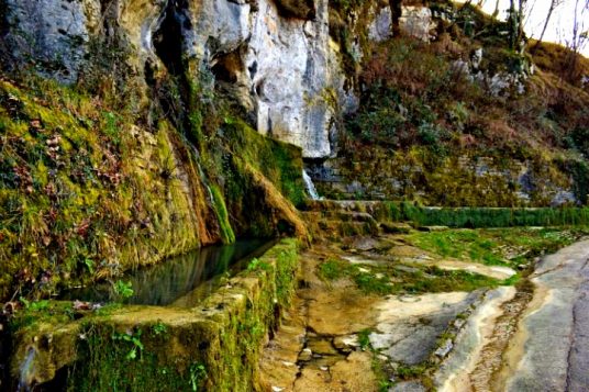 natural water springs in Istria - Waterspring Momjan