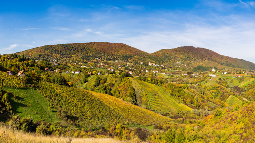 Plešivica mountain: Croatian Champagne region