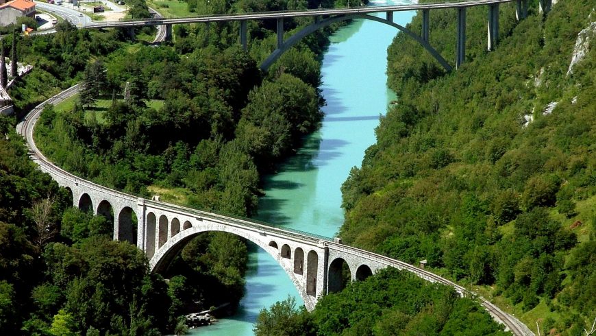Solkan bridges