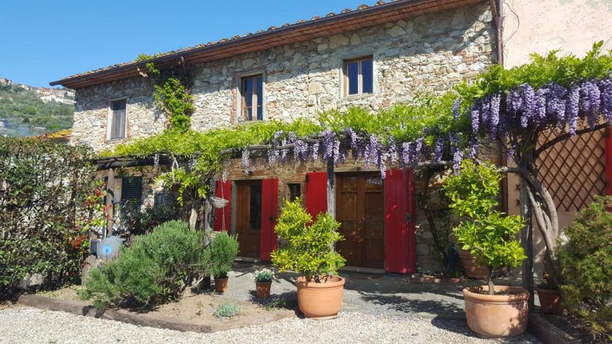 A Tuscan farmhouse