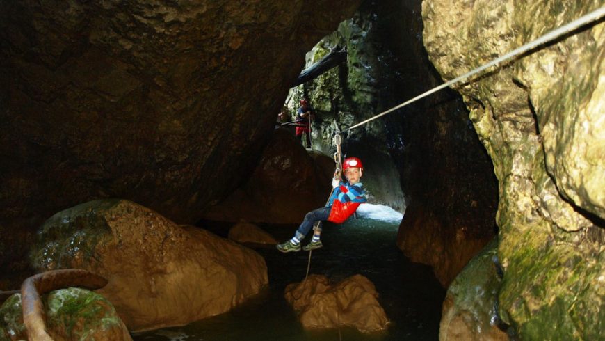 eco-friendly experiences in Istria: Caving adventure