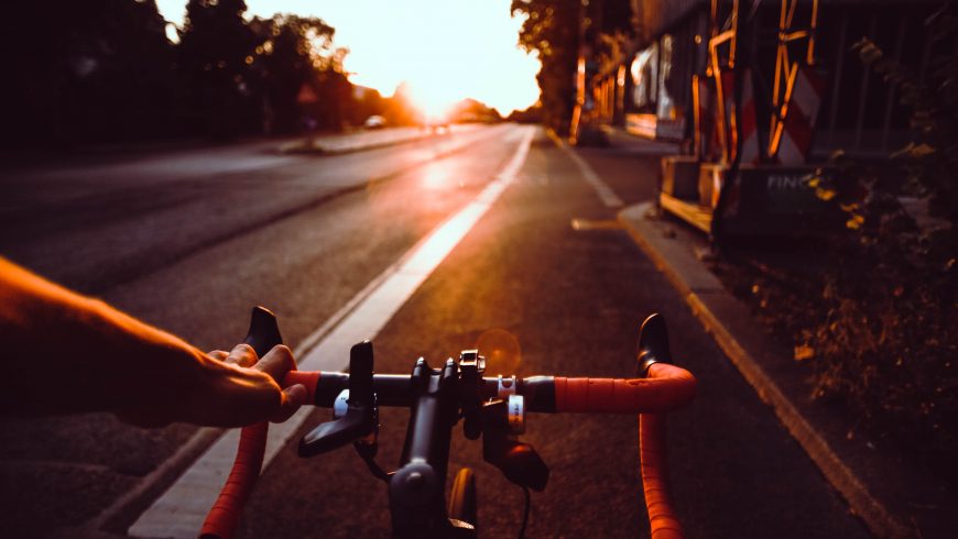 traveler by bike
