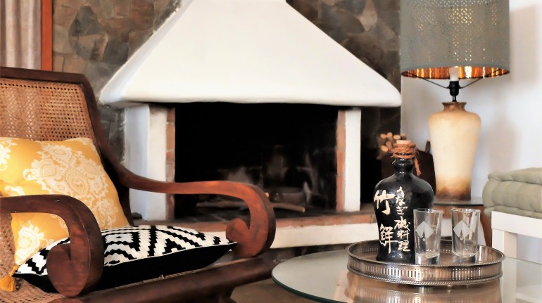 Living room of the Zen Republic, wellness villa in Tenerife