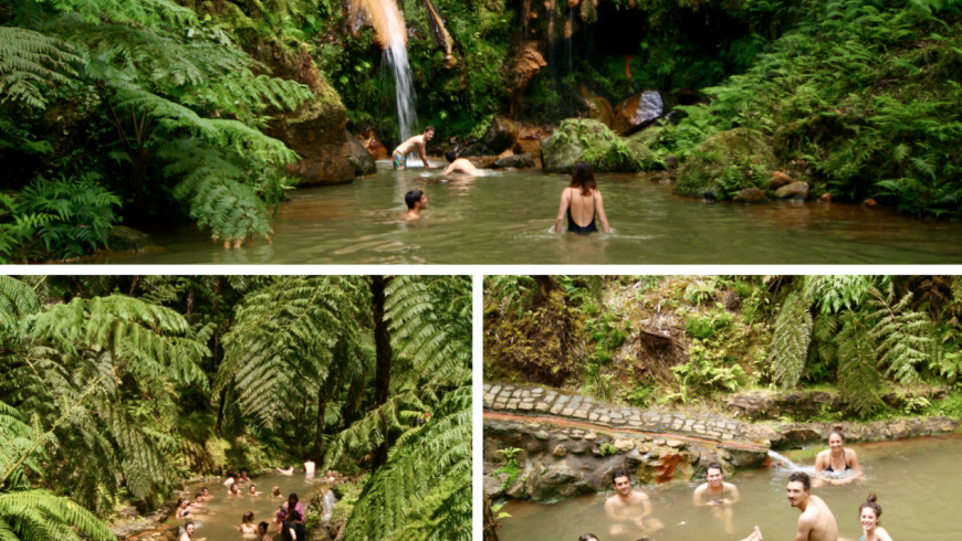 Caldeira Velha, one of the 10 must-see Waterfalls in the Azores. Photos by Flora Del Debbio