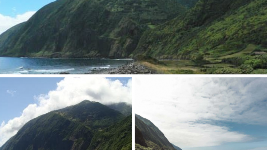 Fajã da Caldeira do Santo Cristo. Beach Azores.