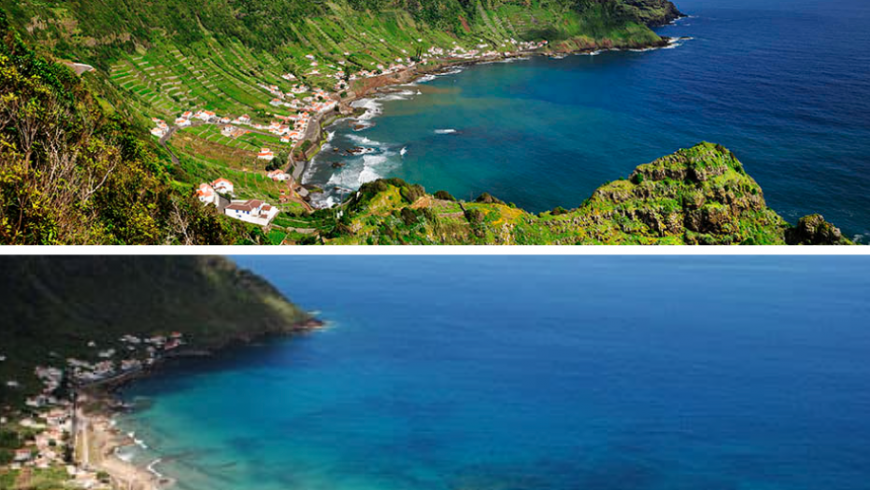 São Lourenço. Beach Azores.