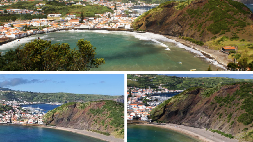 Porto Pim. Beach Azores.