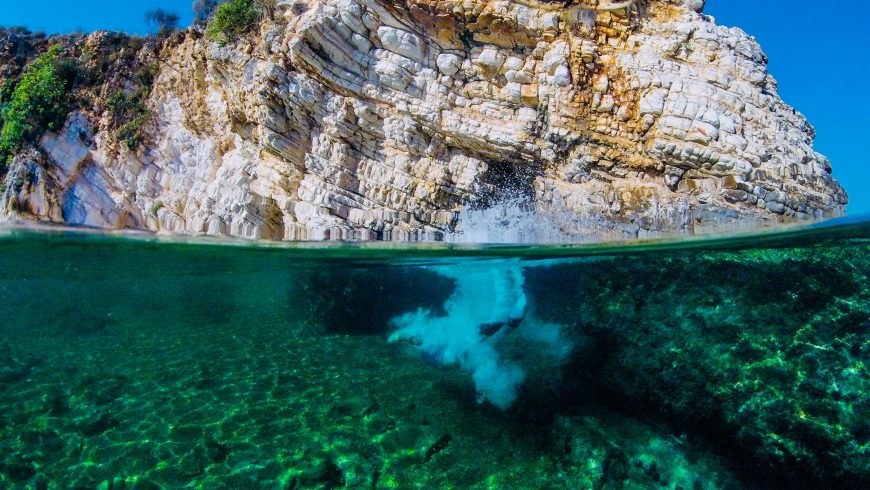 Rock and sea