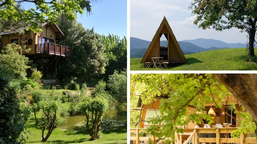 glamping and tree houses