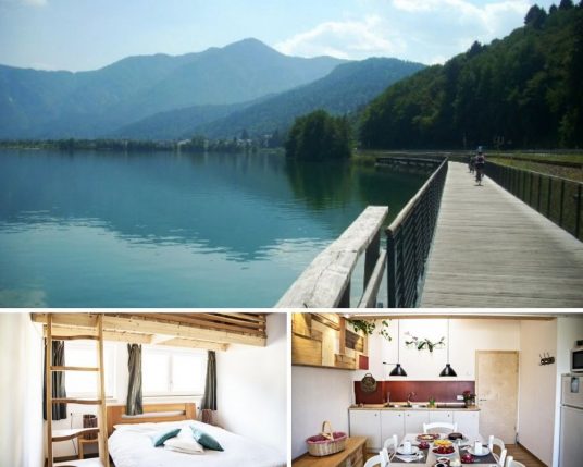one of the best Eco-Hotels in Northern Italian Lakes, caldonazzo lake