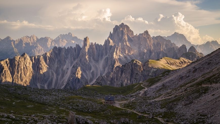 The mountain of Domegge di Cadore