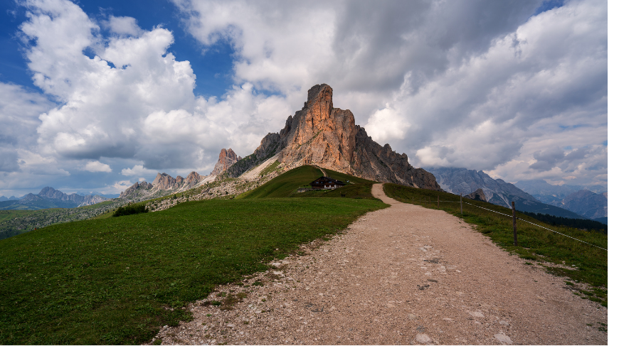 Hike trails in Veneto