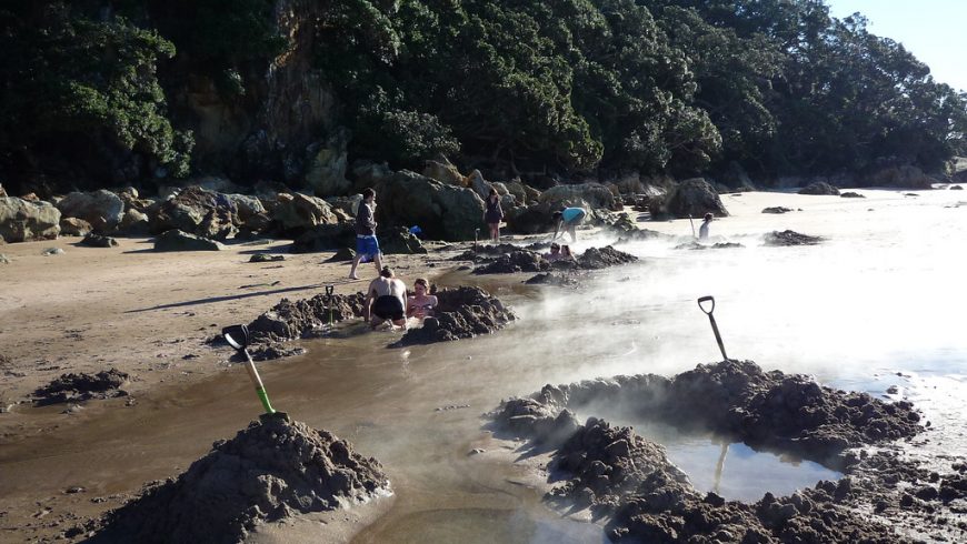 Hot water beach