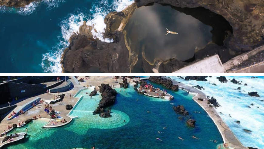 Natural Pools, Madeira. Photos by digitaltravelcouple.com and madeira.best