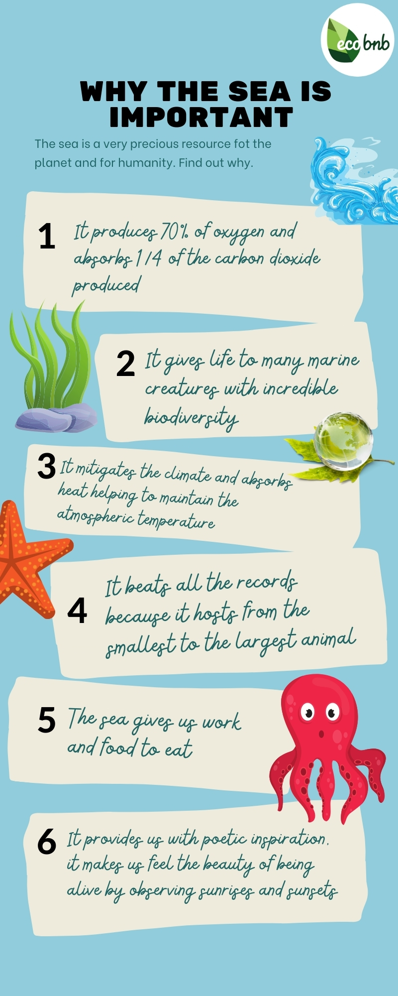 6 reasons why the sea is important