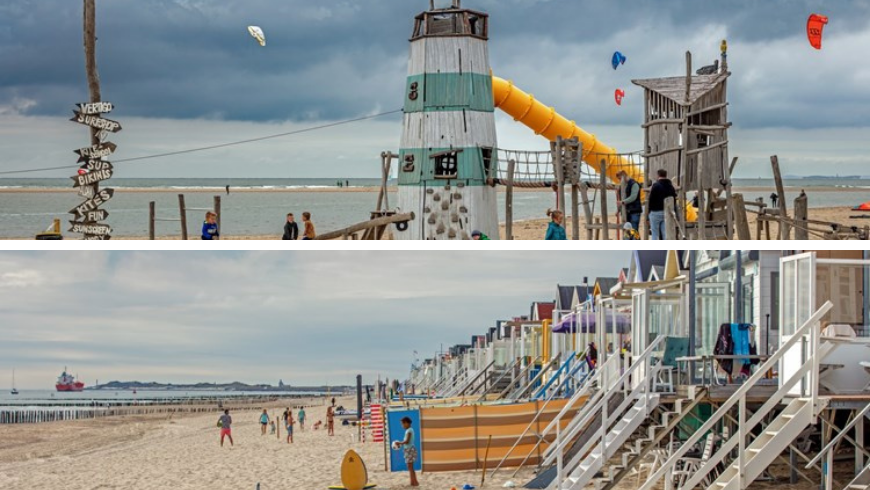 Beaches for families. Photos by Zeeland.com
