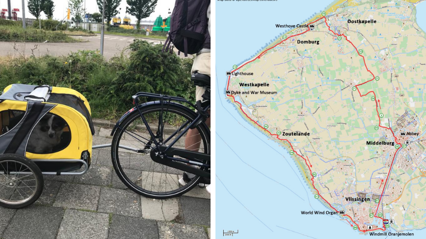Biking in Zeeland. Photos by Irene Paolinelli