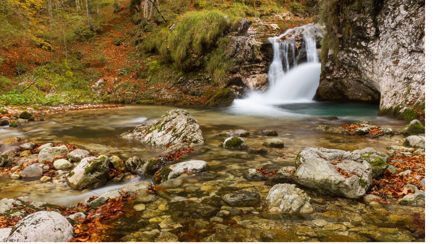 Arzino waterfalls