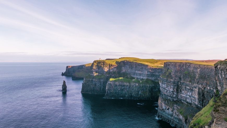 Ecotourism in Ireland. Cliffs of Moher, a stunning eco-tourist site