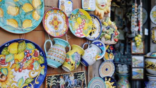 Ceramics in Vietri Sul Mare