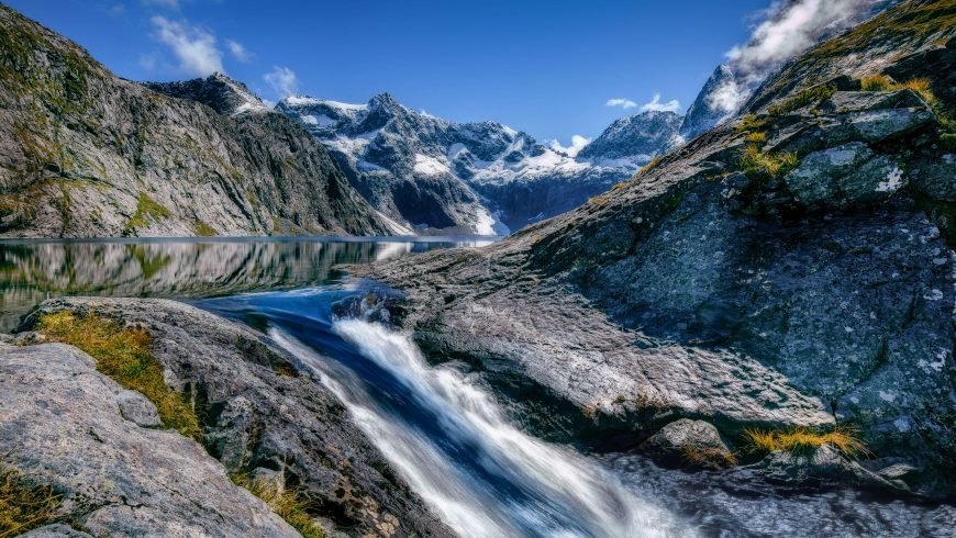 Countries ideal for ecotourism: Fiordland National Park in New Zealand