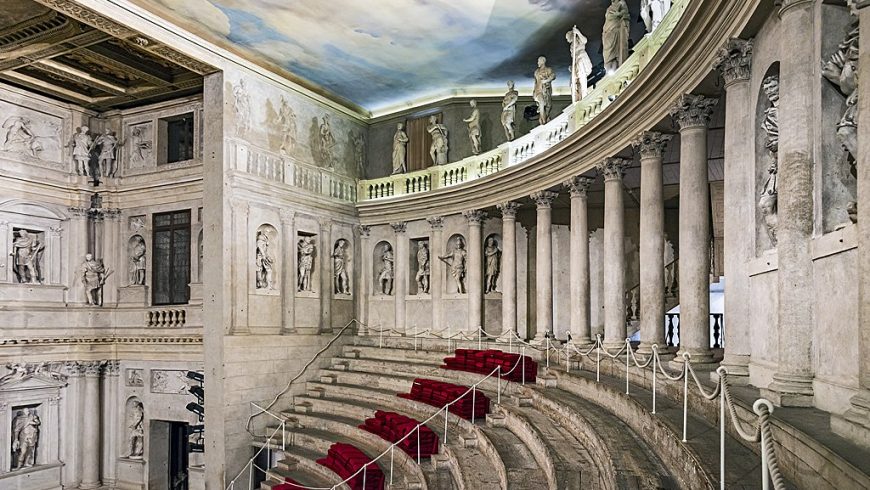 Cavea of the Olympic Theatre